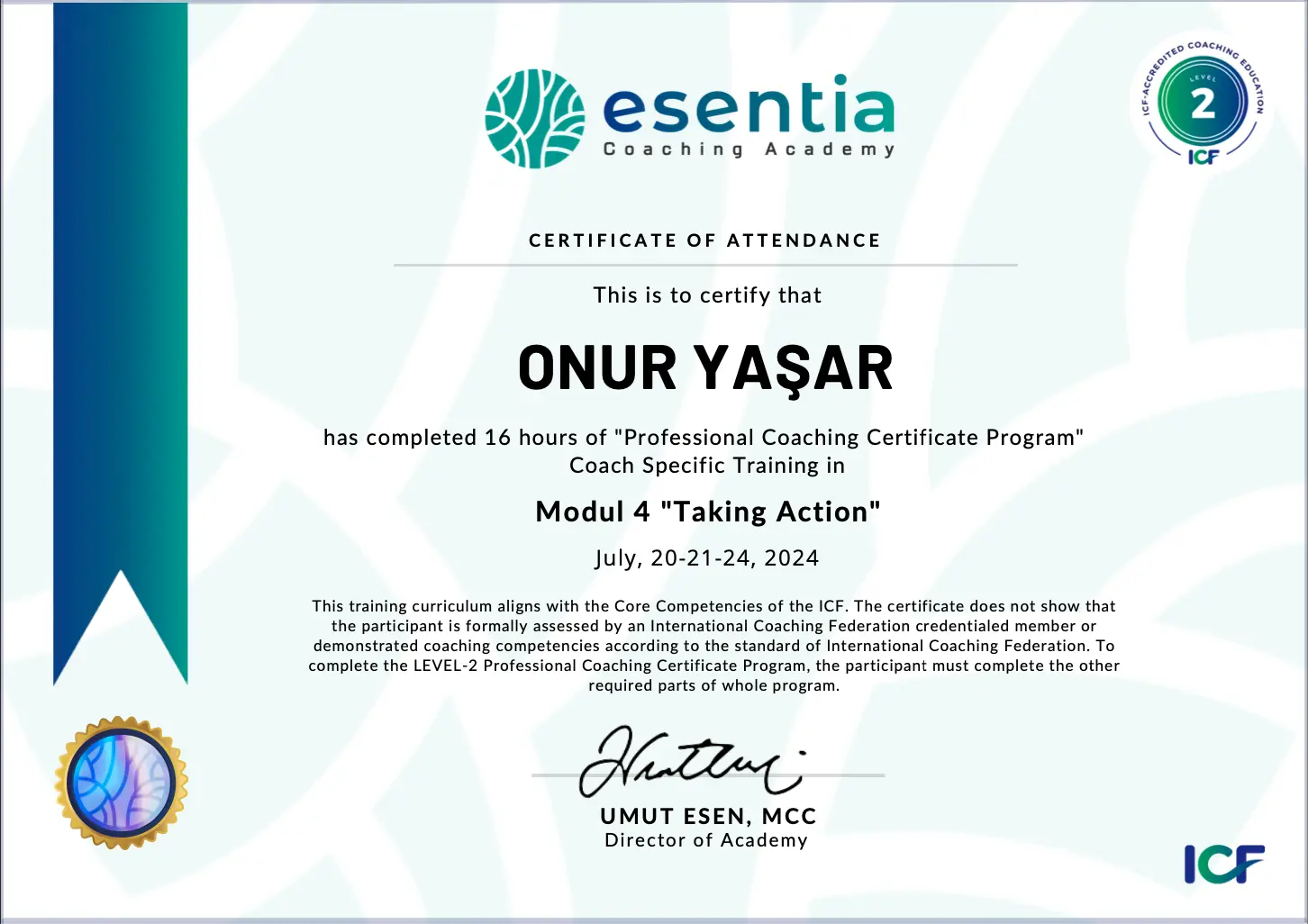 ICF Sertifika 4